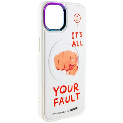 TPU+PC чохол Funny pictures with MagSafe для Apple iPhone 13 (6.1") It's all