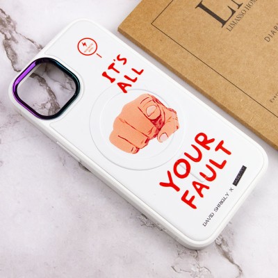 TPU+PC чохол Funny pictures with MagSafe для Apple iPhone 13 (6.1") It's all