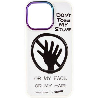 TPU+PC чохол Funny pictures with MagSafe для Apple iPhone 13 Pro (6.1") Don't touch