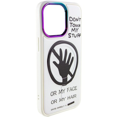 TPU+PC чохол Funny pictures with MagSafe для Apple iPhone 13 Pro (6.1") Don't touch
