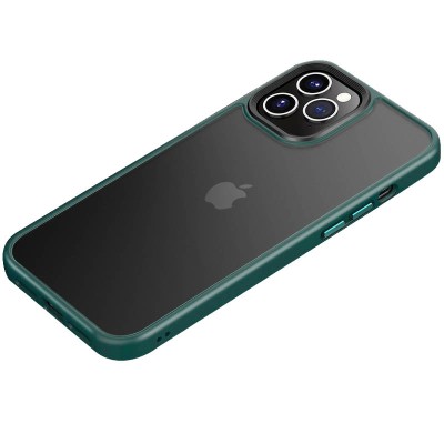 TPU+PC чохол Metal Buttons для Apple iPhone 11 Pro (5.8") Зелений