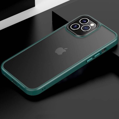 TPU+PC чохол Metal Buttons для Apple iPhone 11 Pro (5.8") Зелений