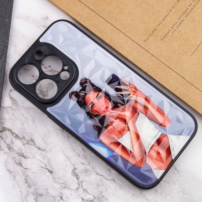 TPU+PC чохол Prisma Ladies для Apple iPhone 14 Pro Max (6.7") Black in White
