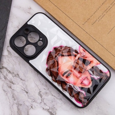 TPU+PC чохол Prisma Ladies для Apple iPhone 14 Pro Max (6.7") Chocolate