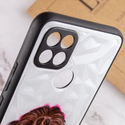 TPU+PC чохол Prisma Ladies для Oppo A15s / A15 Chocolate