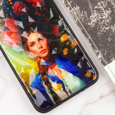 TPU+PC чохол Prisma Ladies для Oppo A38 / A18 Peonies