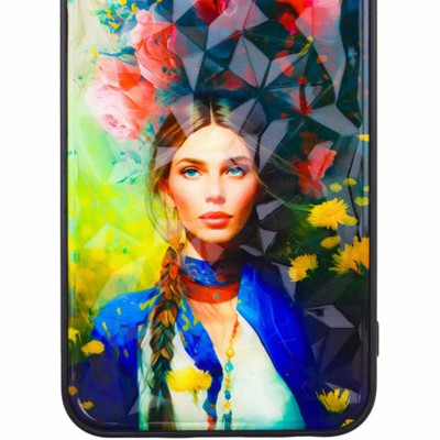 TPU+PC чохол Prisma Ladies для Oppo A53 / A32 / A33 Peonies