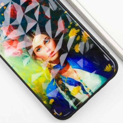 TPU+PC чохол Prisma Ladies для Oppo A53 / A32 / A33 Peonies