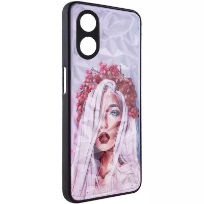 TPU+PC чохол Prisma Ladies для Oppo A98 Ukrainian Girl