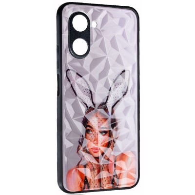 TPU+PC чохол Prisma Ladies для Realme C33 Rabbit