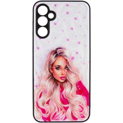 TPU+PC чохол Prisma Ladies для Samsung Galaxy A04s Pink