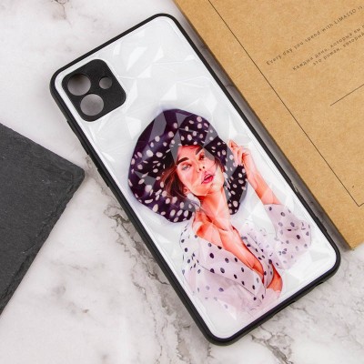 TPU+PC чохол Prisma Ladies для Samsung Galaxy A05 Girl in a hat
