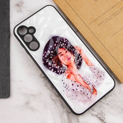 TPU+PC чохол Prisma Ladies для Samsung Galaxy A05s Girl in a hat