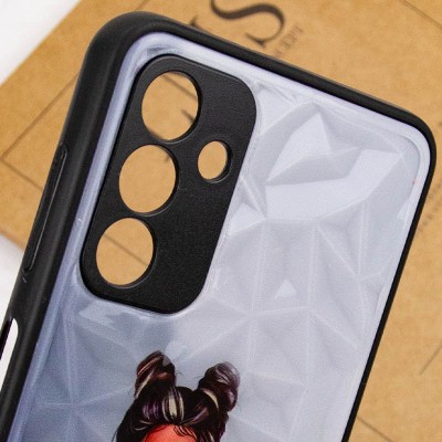 TPU+PC чохол Prisma Ladies для Samsung Galaxy A14 4G/5G Black in White