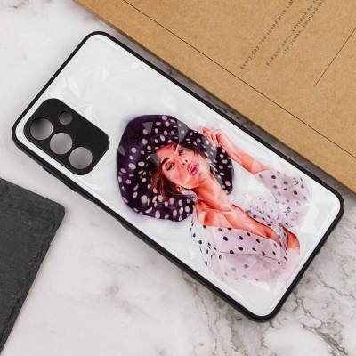 TPU+PC чохол Prisma Ladies для Samsung Galaxy A14 4G/5G Girl in a hat