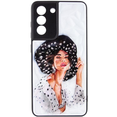 TPU+PC чохол Prisma Ladies для Samsung Galaxy S23 Girl in a hat