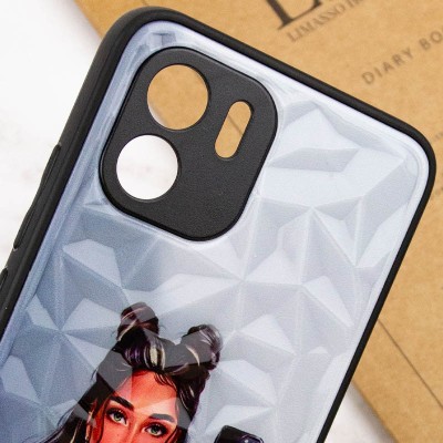 TPU+PC чохол Prisma Ladies для Xiaomi Redmi A1 / A2 Black in White