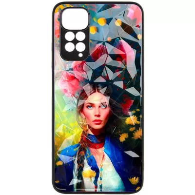 TPU+PC чохол Prisma Ladies для Xiaomi Redmi Note 11 Pro 4G/5G / 12 Pro 4G Peonies