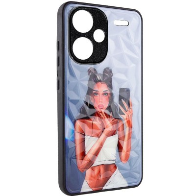 TPU+PC чохол Prisma Ladies для Xiaomi Redmi Note 13 Pro+ Black in White TPU+PC чохол Prisma Ladies для Xiaomi Redmi Note 13 Pro+ Black in White