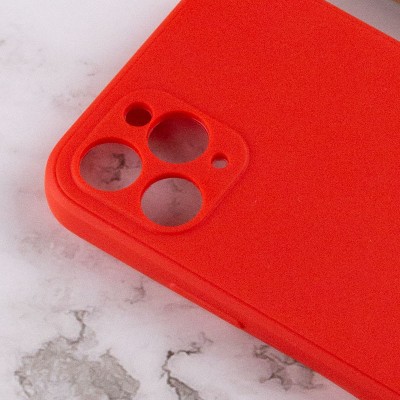 Силіконовий чохол Candy Full Camera для Apple iPhone 11 Pro Max (6.5") Червоний / Red Силіконовий чохол Candy Full Camera для Apple iPhone 11 Pro Max (6.5") Червоний / Red