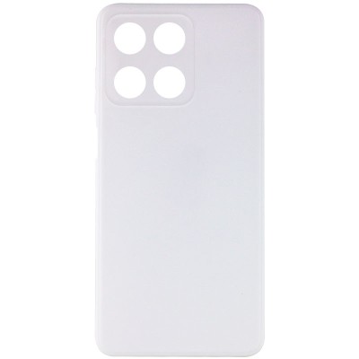Силіконовий чохол Candy Full Camera для Huawei Honor X6a Білий / White