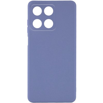 Силіконовий чохол Candy Full Camera для Huawei Honor X6a Блакитний / Mist blue