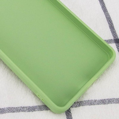 Силіконовий чохол Candy Full Camera для Huawei Honor X6a Фісташковий