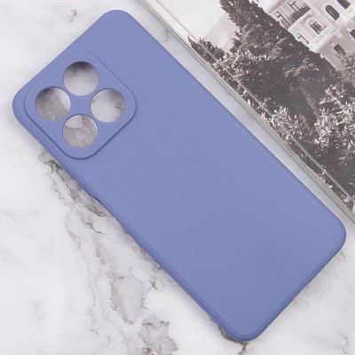 Силіконовий чохол Candy Full Camera для Huawei Honor X8a Блакитний / Mist blue
