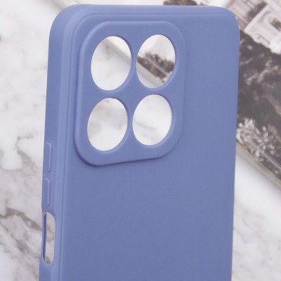 Силіконовий чохол Candy Full Camera для Huawei Honor X8a Блакитний / Mist blue
