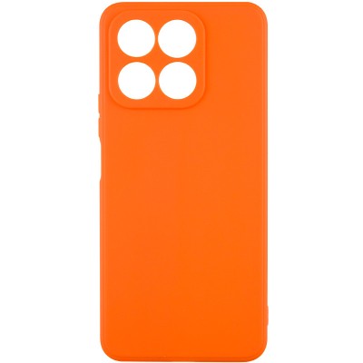 Силіконовий чохол Candy Full Camera для Huawei Honor X8a Помаранчевий / Orange
