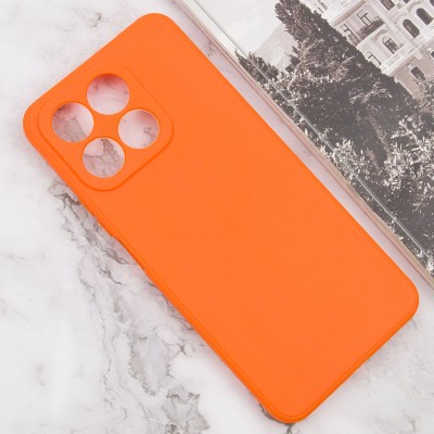Силіконовий чохол Candy Full Camera для Huawei Honor X8a Помаранчевий / Orange