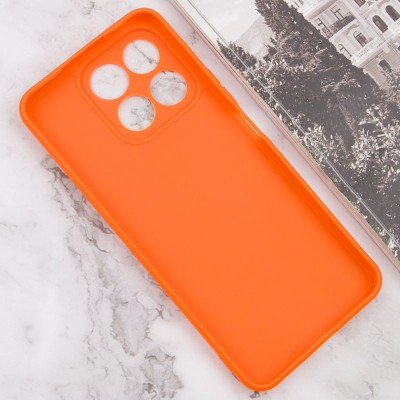 Силіконовий чохол Candy Full Camera для Huawei Honor X8a Помаранчевий / Orange