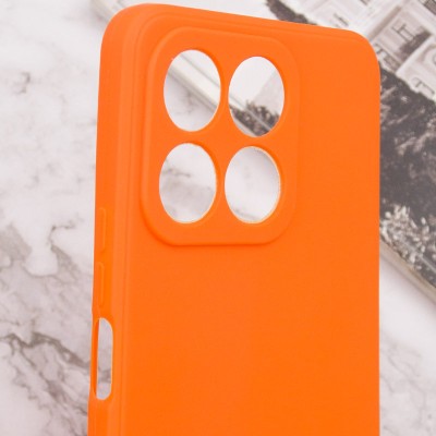 Силіконовий чохол Candy Full Camera для Huawei Honor X8a Помаранчевий / Orange