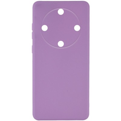 Силіконовий чохол Candy Full Camera для Huawei Magic5 Lite Бузковий / Dasheen