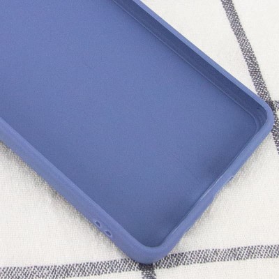 Силіконовий чохол Candy Full Camera для Infinix Hot 12 Play Блакитний / Mist blue