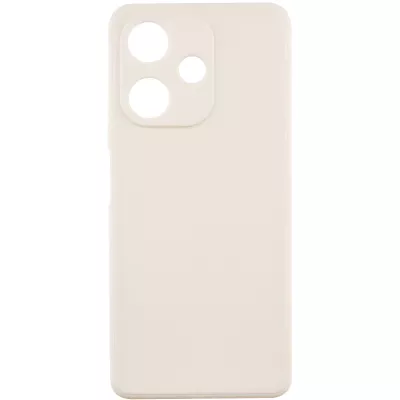 Силіконовий чохол Candy Full Camera для Infinix Hot 30 Play Бежевий / Antigue White