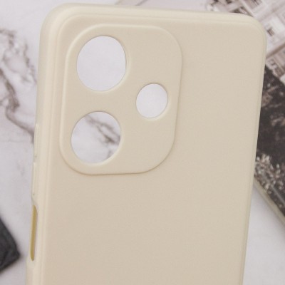 Силіконовий чохол Candy Full Camera для Infinix Hot 30 Play Бежевий / Antigue White