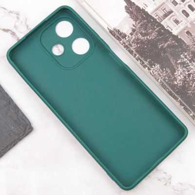 Силіконовий чохол Candy Full Camera для Infinix Hot 30 Зелений / Green