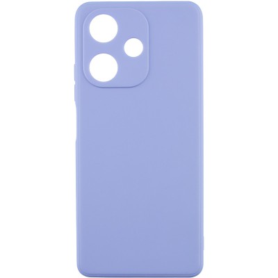 Силіконовий чохол Candy Full Camera для Infinix Hot 30i Блакитний / Mist blue