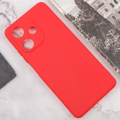 Силіконовий чохол Candy Full Camera для Infinix Hot 30i Червоний / Red