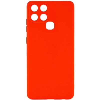 Силіконовий чохол Candy Full Camera для Infinix Smart 6 Червоний / Red