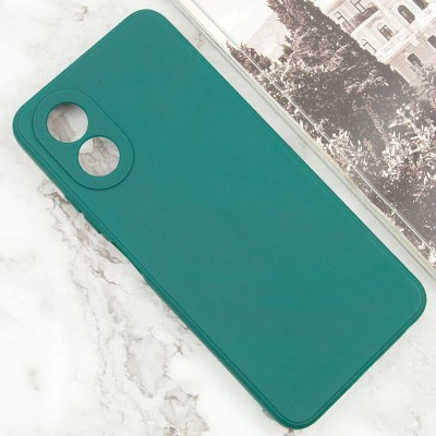 Силіконовий чохол Candy Full Camera для Oppo A58 4G Зелений / Green