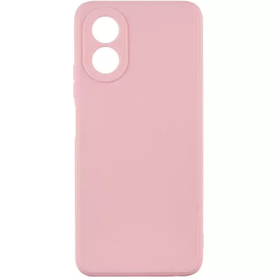 Силіконовий чохол Candy Full Camera для Oppo A78 4G Рожевий / Pink Sand