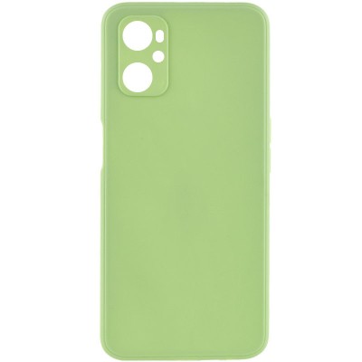 Силіконовий чохол Candy Full Camera для Oppo A96 Фісташковий