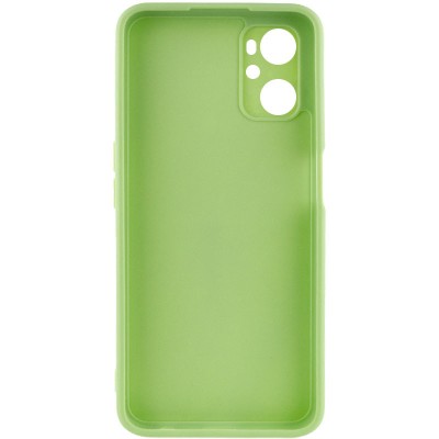Силіконовий чохол Candy Full Camera для Oppo A96 Фісташковий