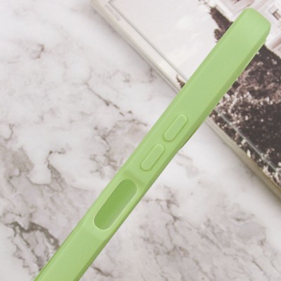Силіконовий чохол Candy Full Camera для Oppo A98 Фісташковий