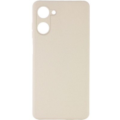 Силіконовий чохол Candy Full Camera для Realme 10 4G Бежевий / Antigue White