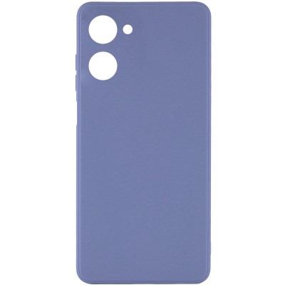 Силіконовий чохол Candy Full Camera для Realme 10 4G Блакитний / Mist blue