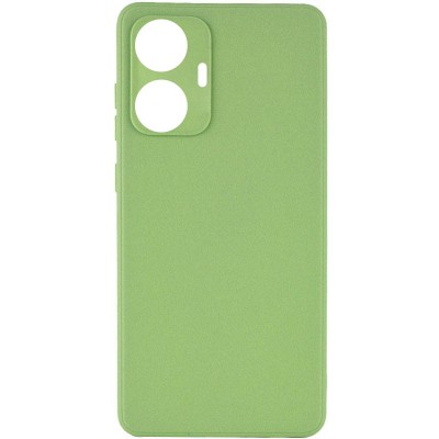 Силіконовий чохол Candy Full Camera для Realme C55 Фісташковий