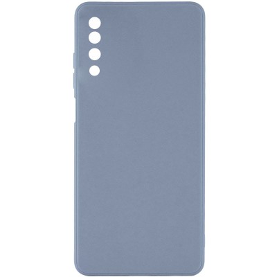 Силіконовий чохол Candy Full Camera для Samsung A750 Galaxy A7 (2018) Сірий / Smoky Gray